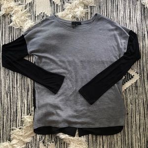 Sanctuary Mixed Material Top NWOT